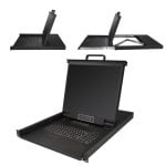 Rackmount KVM-Konsole StarTech 16-Port USB VGA 19" LCD 1280x1024 1U 23W