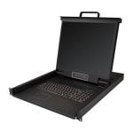 Consola KVM StarTech.com 19" LCD 1U avec Tactile et Clavier QWERTY