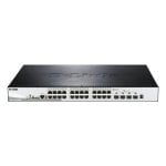 Switch Managed D-Link DGS-1510-28XMP L2/L3 24x Gigabit PoE+ 4x 10G SFP+ Switch Managed D-Link DGS-1510-28XMP L2/L3 24x Gigabit PoE+ 4x 10G SFP+