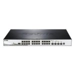 Switch D-Link DGS-1510-28XMP 24 Puertos Gigabit PoE+ 4 SFP+ Apilable L2/L3