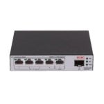 Switch H3C LS-1600V2-6P-HPWR-GL Managed L2 5x Gigabit PoE+ 1x SFP+ 10G Rackmount Switch
