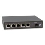 Switch LevelOne GEP-0625 5 Ports 2.5G PoE+ 1 SFP+ Silencieux Non Géré