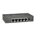 Switch LevelOne GEU-0523 Unmanaged 5-Port Gigabit Ethernet Wandmontage Switch