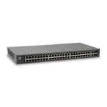 Switch de Red LevelOne FGU-5021 50 Puertos Fast Ethernet 2 Combo SFP Montaje en rack
