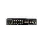 Switch QNAP QSW-M3216R-8S8T Managed L2/L3 8x 10G Ethernet RJ-45 8x SFP+ Rack 1U Switch Switch QNAP QSW-M3216R-8S8T Managed L2/L3 8x 10G Ethernet RJ-45 8x SFP+ Rack 1U Switch