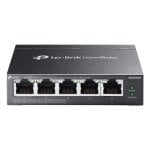 Switch TP-Link Omada ES205G 5 portas Gigabit PoE+ Gestão Fácil Montagem Parede