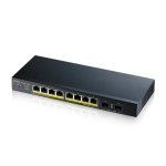 Switch Gestioné Zyxel GS1900-10HP 8 Ports Gigabit PoE+ 2 SFP Montage Mur