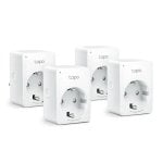 Tomada Inteligente TP-Link Tapo P100 Wi-Fi Bluetooth Interior Branco Policarbonato Tomada Inteligente TP-Link Tapo P100 Wi-Fi Bluetooth Interior Branco Policarbonato