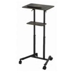 Atril Móvil Universal Gembird TVS-DESK-01-BK 1110-1345mm 20kg MDF Atril Móvil Universal Gembird TVS-DESK-01-BK 1110-1345mm 20kg MDF