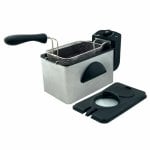 Freidora eléctrica Comelec 2L 2000W Acero Inoxidable Control Giratorio Antideslizante Freidora eléctrica Comelec 2L 2000W Acero Inoxidable Control Giratorio Antideslizante