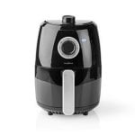 Freidora de aire Nedis KAAF120FBK 2,4L 1000W Aluminio/Negro Temporizador Antiadherente Freidora de aire Nedis KAAF120FBK 2,4L 1000W Aluminio/Negro Temporizador Antiadherente