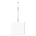 Hub USB-C Apple MW5M3ZM/A HDMI USB 3.2 Gen 1 Type-A Type-C 4K Blanco Hub USB-C Apple MW5M3ZM/A HDMI USB 3.2 Gen 1 Type-A Type-C 4K Blanco