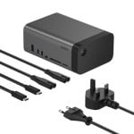 Dock USB-C Belkin Connect 11 Puertos HDMI Dual 8K/4K 120Hz SD MicroSD RJ-45 96W Gris Dock USB-C Belkin Connect 11 Puertos HDMI Dual 8K/4K 120Hz SD MicroSD RJ-45 96W Gris