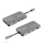 Adaptateur CLUB3D CSV-1593 USB 3.2 Gen 1 Type-C HDMI 2 ports 16200 Mbit/s Aluminium