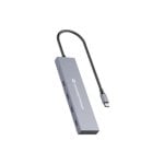 Hub USB-C Conceptronic HUBBIES14G 4 Puertos USB 3.2 Gen 2 100W Aluminio Gris Hub USB-C Conceptronic HUBBIES14G 4 Puertos USB 3.2 Gen 2 100W Aluminio Gris