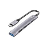 Equip 128962 Hub USB 3.2 Gen 1 Type-C Aluminium 5 Ports 5000 Mbit/s 100W Equip 128962 Hub USB 3.2 Gen 1 Type-C Aluminium 5 Ports 5000 Mbit/s 100W
