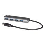 Hub USB i-tec Metal USB 3.0 4 Puertos Alimentado Externo 5000 Mbit/s Gris Hub USB i-tec Metal USB 3.0 4 Puertos Alimentado Externo 5000 Mbit/s Gris