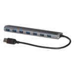 I-Tec U3HUB778 Hub USB 3.0 Plug & Play com 7x Portas 5Gbps e Alimentação Externa Metal Prateado I-Tec U3HUB778 Hub USB 3.0 Plug & Play com 7x Portas 5Gbps e Alimentação Externa Metal Prateado
