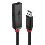 Cable USB 3.2 Gen 1 Type-C 5m, 5000 Mbit/s, Noir - Lindy 43401 Cable USB 3.2 Gen 1 Type-C 5m, 5000 Mbit/s, Noir - Lindy 43401