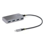 Hub de interfaz StarTech USB-C 4 Puertos USB-A 3.2 Gen 1 5Gbps Micro-USB