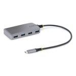 Hub USB-C StarTech.com 4 Puertos USB-A 3.2 Gen 1 5Gbps Alimentación Auxiliar Micro-USB Hub USB-C StarTech.com 4 Puertos USB-A 3.2 Gen 1 5Gbps Alimentación Auxiliar Micro-USB