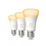 Ampoule intelligente Philips Hue White ambiance A60 E27 800 lumens (pack de 3) Ampoule intelligente Philips Hue White ambiance A60 E27 800 lumens (pack de 3)