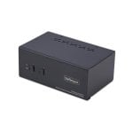 Switch KVM StarTech 2 Porte DisplayPort HDMI 4K 60Hz USB 5Gbps Nero Switch KVM StarTech 2 Porte DisplayPort HDMI 4K 60Hz USB 5Gbps Nero
