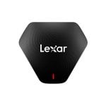 Lecteur de cartes Lexar Professionnel Multi-Card 3-en-1 USB 3.2 Type-C, Noir, 170 Mbit/s Lecteur de cartes Lexar Professionnel Multi-Card 3-en-1 USB 3.2 Type-C, Noir, 170 Mbit/s