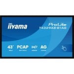 Écran interactif iiyama T4329AS-B1AG 108 cm (42.5") 4K Ultra HD LED Wifi Écran interactif iiyama T4329AS-B1AG 108 cm (42.5") 4K Ultra HD LED Wifi