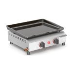 Plancha a gas Vitrokitchen PG220IB 2 quemadores encimera acero inoxidable 5000W Plancha a gas Vitrokitchen PG220IB 2 quemadores encimera acero inoxidable 5000W