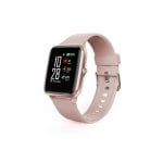 Aktivitätsarmband Hama Fit Watch 5910 Rosa LCD Touchscreen Bluetooth 5.0 IP68 Akku 6 Tage