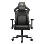 Silla gaming COUGAR CGR-DFL-GLB respaldo ajustable reposabrazos 4D imitación piel negro/oro Silla gaming COUGAR CGR-DFL-GLB respaldo ajustable reposabrazos 4D imitación piel negro/oro
