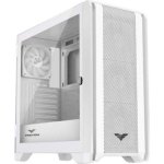 Caja PC Preyon Nest Windy ATX Vidro Temperado Branco ARGB 4 Ventoinhas PWM USB-C