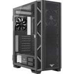 Caja PC Preyon Nest Meshy ATX Mid Tower Vidrio Templado Negro con Ventana
