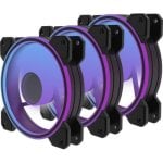 Ventilador PREYON Eagle Eye 120mm 3 uds ARGB Espejo PWM Silencioso PC Gaming