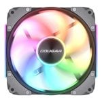 Ventilateur Cougar Apolar RGB 12cm Noir Eclairage LED Personnalisable Silencieux