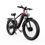 Vélo électrique F26 : deux moteurs 1 500 W, batterie Samsung amovible 48 V 20 Ah, freins hydrauliques