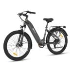Bicicleta eléctrica DYU C1 350W batería extraíble 26" suspensión Shimano 7V IP54 Bicicleta eléctrica DYU C1 350W batería extraíble 26" suspensión Shimano 7V IP54