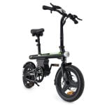 isinwheel U1 Elektrofahrrad, 500-W-Motor, 7,8-Ah-Akku, 14 Zoll, faltbar, bis zu 45 km Reichweite