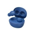 Kopfhörer JVC HA-A6T kabellos Bluetooth TWS Mikrofon 23h Akku Blau
