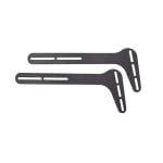 Kit de montaje Nedis SBMT05BK negro instalación bajo TV universal