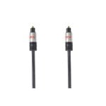 Câble audio DCU Tecnologic 30751020 Toslink 1m fibre optique noir