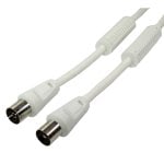 Conexión Antena TV Dcu Tecnologic 303030 M-H C/Filtros Blancos PVC Conexión Antena TV Dcu Tecnologic 303030 M-H C/Filtros Blancos PVC