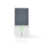 Enchufe Intelligent Nedis WIFIPO120FWT Résistant aux Intemperies IP44 pour Extérieur Enchufe Intelligent Nedis WIFIPO120FWT Résistant aux Intemperies IP44 pour Extérieur