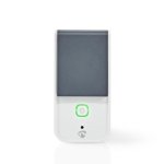 Enchufe Inteligente Nedis WIFIPO120FWT Wi-Fi Control por Voz y Estadísticas de consumo