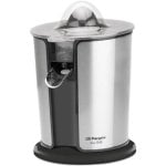 Exprimidor Eléctrico Orbegozo EP 3300 1100W Acero Inoxidable Brazo Articulado y Doble Cono