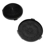 Filtro de olores Fisher & Paykel 792481 Carbón activo Negro Pack 2 compatible DCXB3/IDCHX2/ICSX3/PLX4