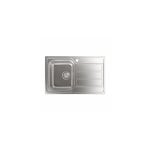 Fregadero Cata CDL-1 ED Acero Inoxidable AISI 304 18/8 79x50cm Cubeta Escurridor Fondo Absorbente Fregadero Cata CDL-1 ED Acero Inoxidable AISI 304 18/8 79x50cm Cubeta Escurridor Fondo Absorbente