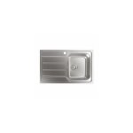 Fregadero Cata CDL-1 ED Acero Inoxidable 790x500x180 mm Escurridor Base Absorbente