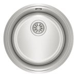 Teka BE Ø390 Évier sous-plan Acier inoxydable 1 bac 45 cm